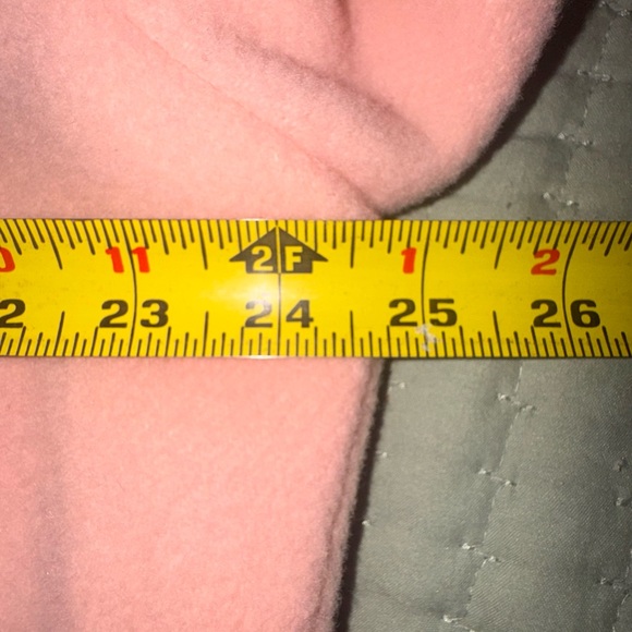 Breckenridge 100% Vintage Wool Coat Union Made Blush Pink Long Overcoat Size 12 - Picture 4 of 12